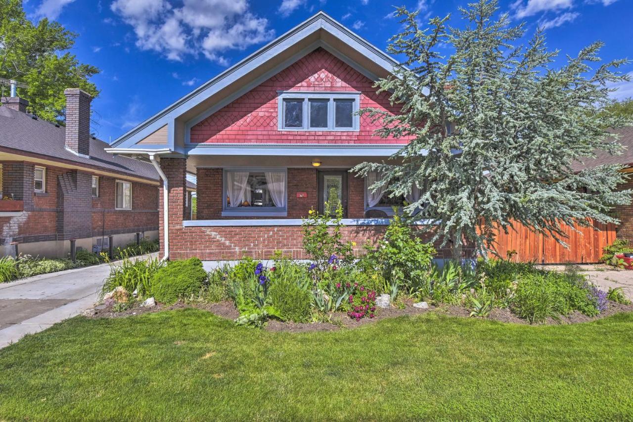 Charming Historic Ogden Home With Private Backyard! Esterno foto